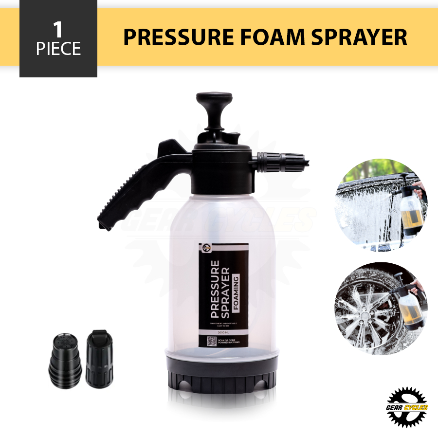 Gear Cycles Pressure Sprayer Foaming Mountain Bike MTB Bicycle Car