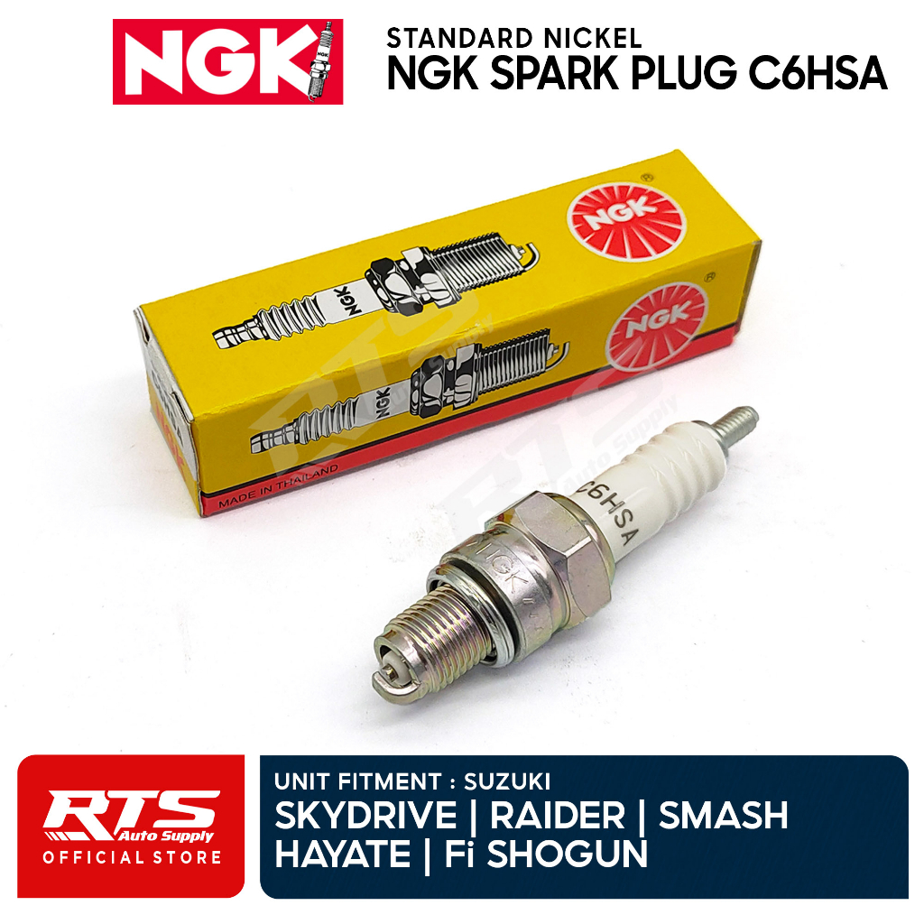 NGK Motorcycle Spark Plug Standard Suzuki Skydrive / Raider / Smash