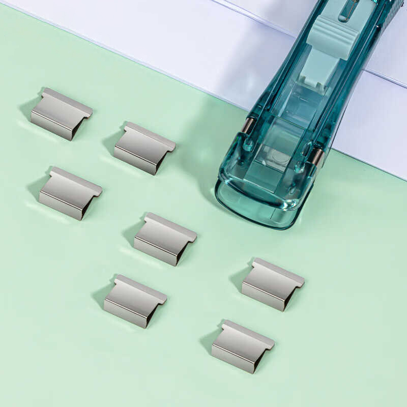 Deli 8597 8705 8598 Seamless Stapler Creative Stapler Binder Clips ...