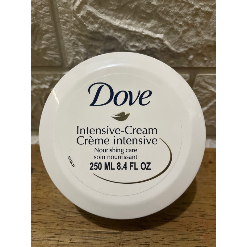 Dove Intensive Cream 250ml/8.4oz Shopee Philippines
