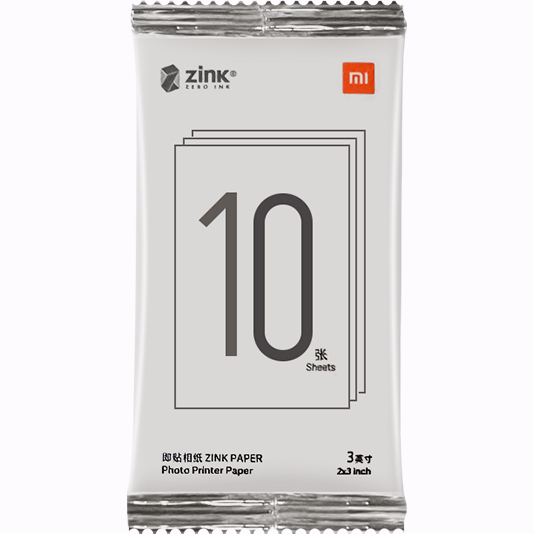 Xiaomi Printer Mi Pocket Photo - Photo Paper 10/50 Sheets | Shopee ...