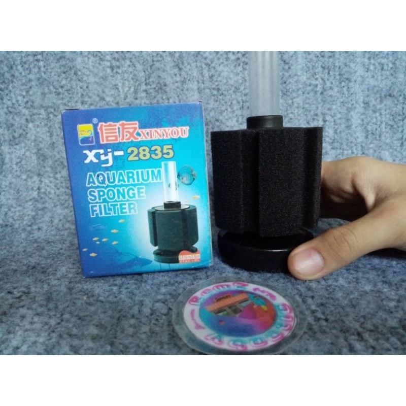 AQUARIUM XY2835 SPONGE FILTER (XINYOU) Shopee Philippines