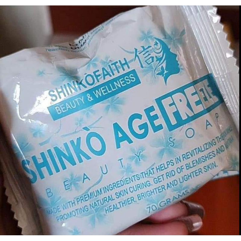 SHINKO AGE FREEZE SOAP WITH FREEBIES COCOBERRY ROSMAR KAGAYAKU VANILLA