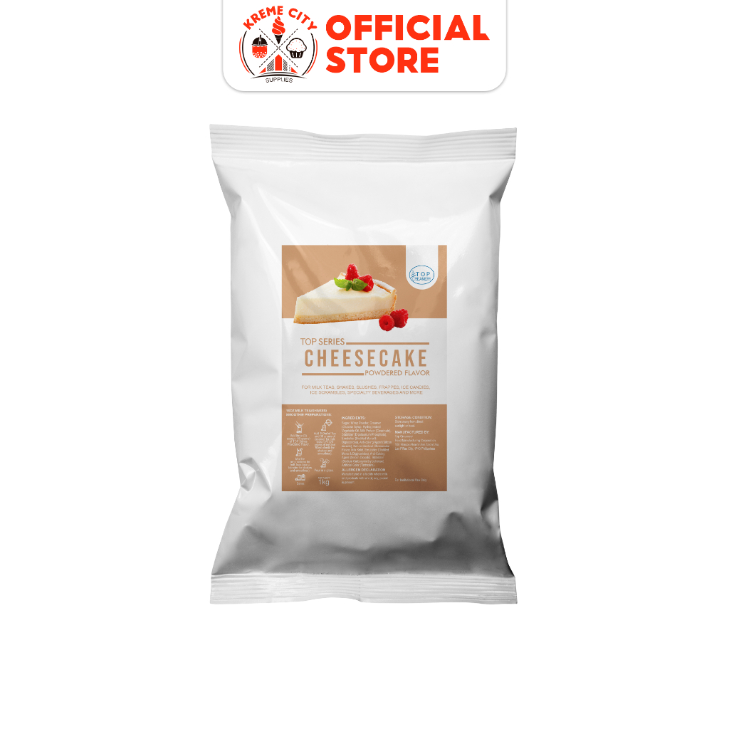 TOP Creamery Top Series Cheesecake Powdered Flavor Beverage Drink Mix