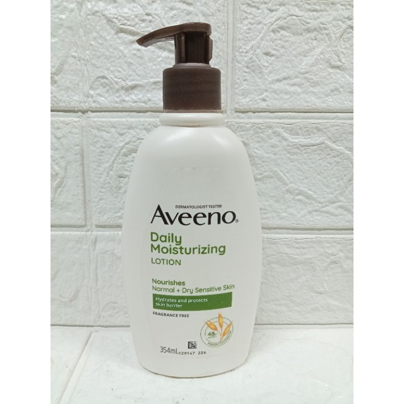Aveeno daily moisturizing body lotion (354ml) Shopee Philippines