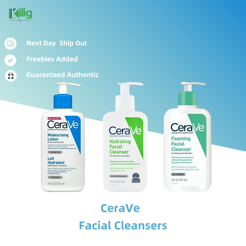 CeraVe Facial Cleansers- SA Renewing Cleanser 8oz Hydrating Cleanser ...