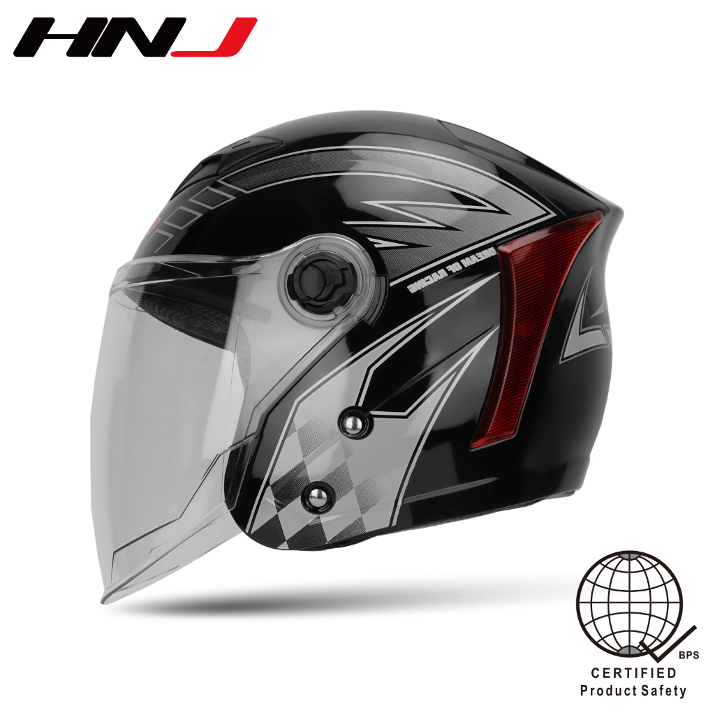 HNJ A4-001 Women Half Face Motorcycle Helmet | Shopee Philippines