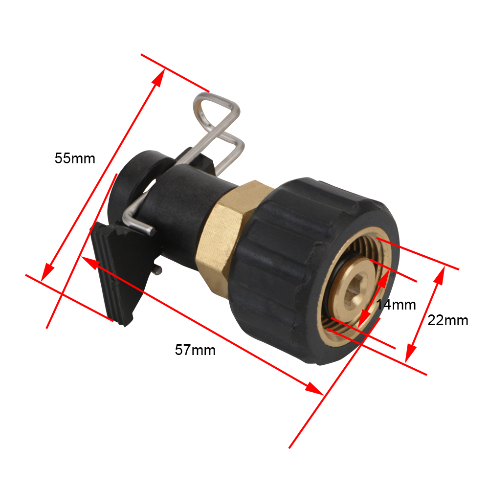 14mm M22 Socket 1/4