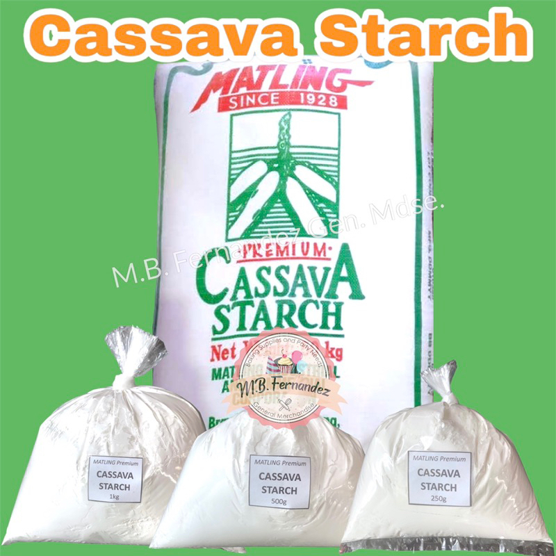 CASSAVA STARCH MATLING PREMIUM | 1kg 500g 250g | Shopee Philippines