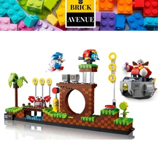 MOC Ideas 29005 Sonic Hedgehog Green Hill Zone Bricks Toy