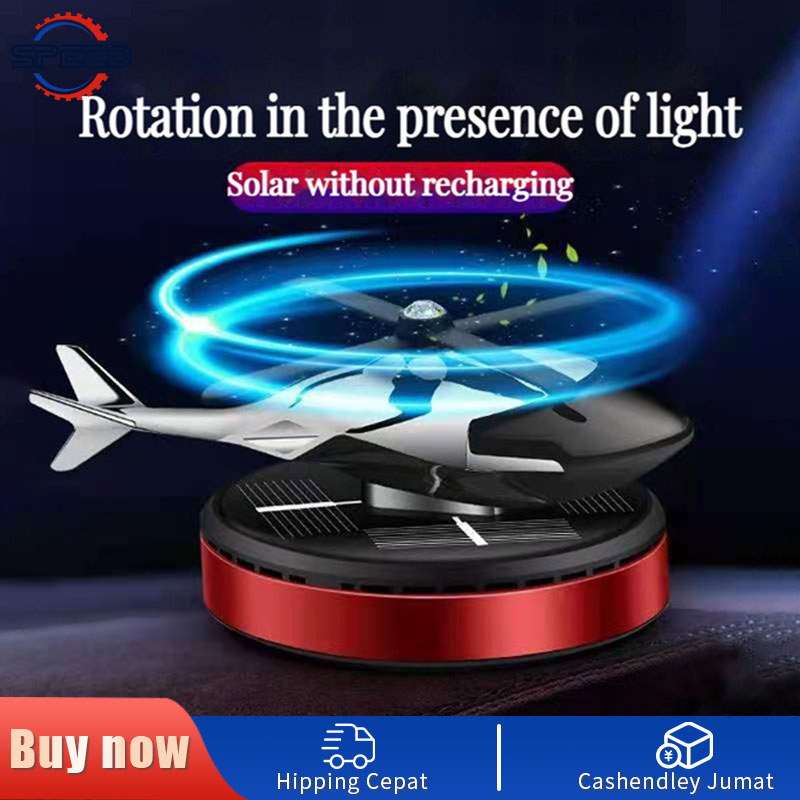 Solar Car Air Freshener Airplane Aircraft Model Aromatherapy Interior ...