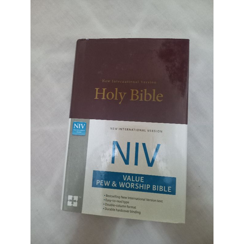 The NIV Value Pew and Worship Bible | Shopee Philippines