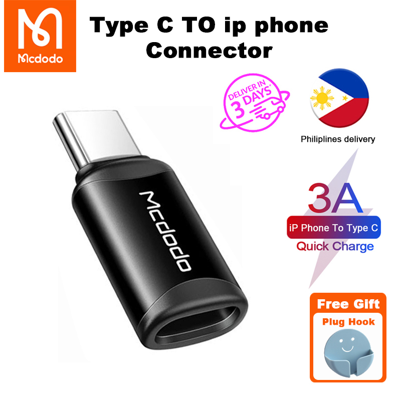 Mcdodo Ot Otg Adapter Ip Phone Female To Type C Male Converter Fast Charger Type C Connector