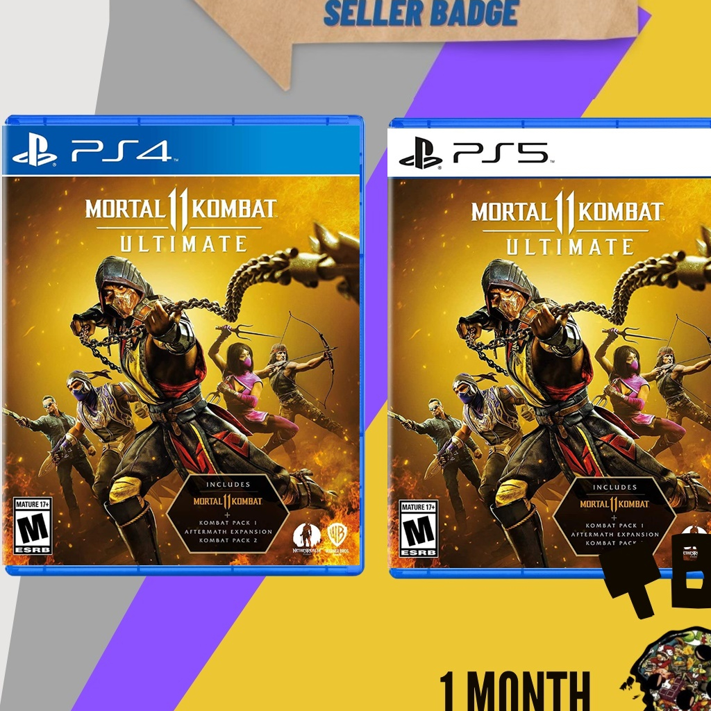 PS5 Mortal Kombat 11 Ultimate Playstation [R1] Shopee