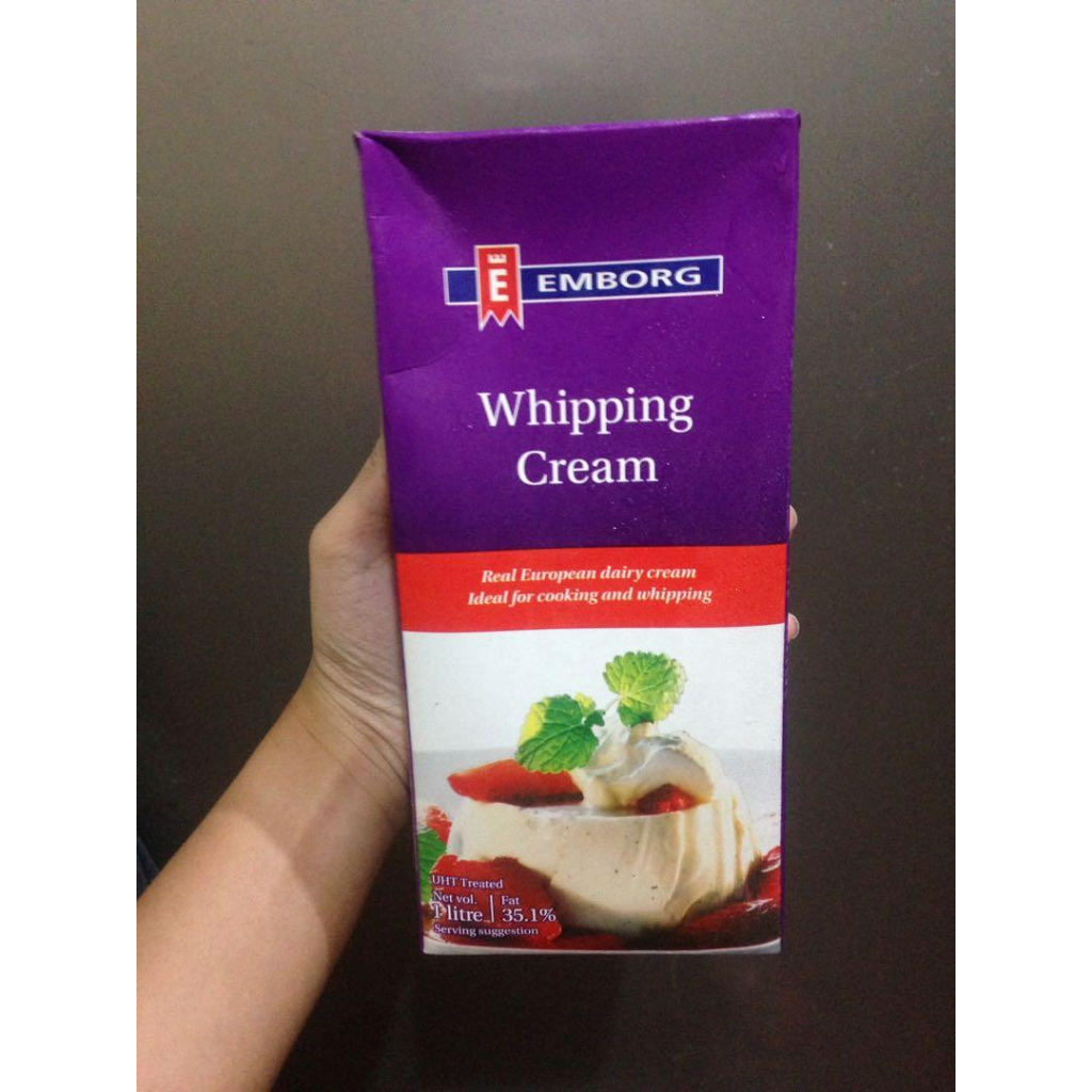 Emborg Whipping Cream/ Heavy Whipping Cream 1L | Shopee Philippines