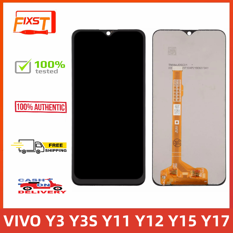 100 Tested For VIVO Y3 Y3S Y11 Y12 Y15 Y17 LCD TOUCH SCREEN Shopee
