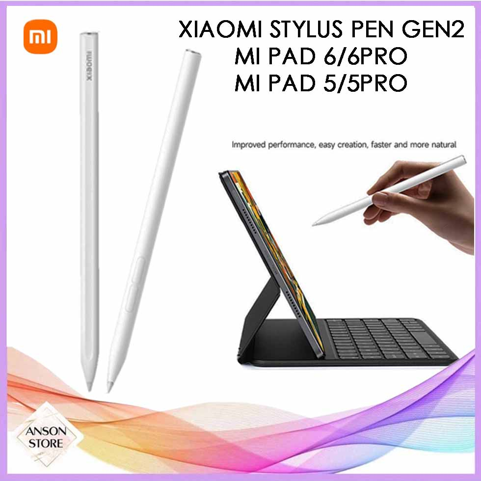 New Original Xiaomi Stylus Pen 2 Smart Pen For Xiaomi Pad 6 Pad 5 Pro  Tablet PC