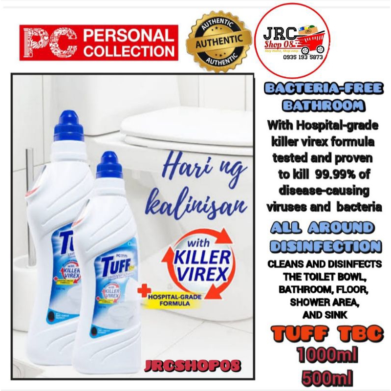PERSONAL COLLECTION TUFF TOILET BOWL CLEANER 500ML 100 AUTHENTIC
