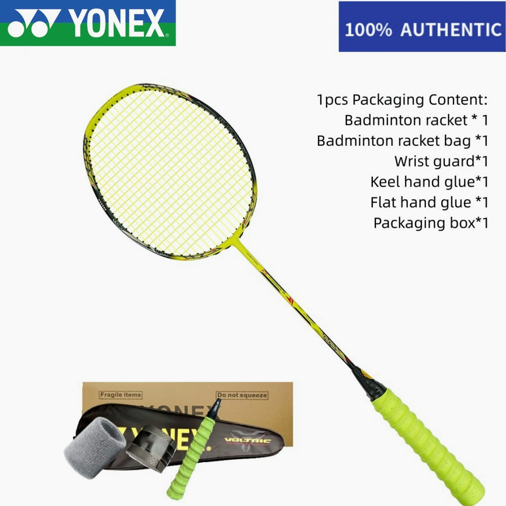 YONEX VTZF-II 4U Full Carbon Single Badminton Racket 25-30Lbs Suitable ...