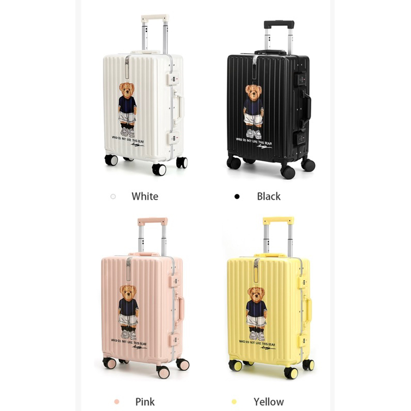 TTWN BEAR check in luggage 26inches | Shopee Philippines