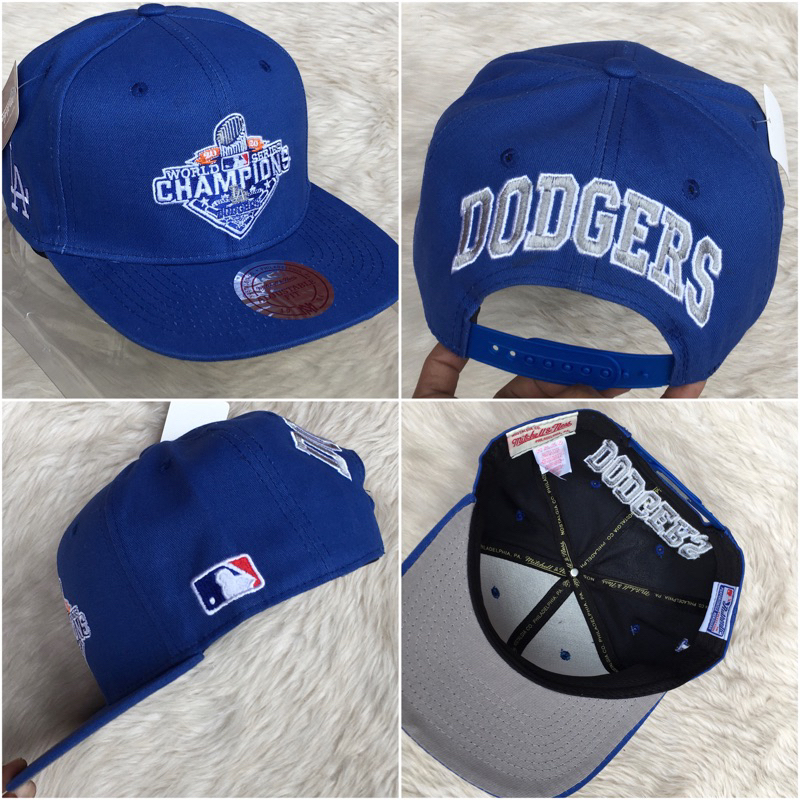 dodgers world champions series men snapback cap streetwear vintage male