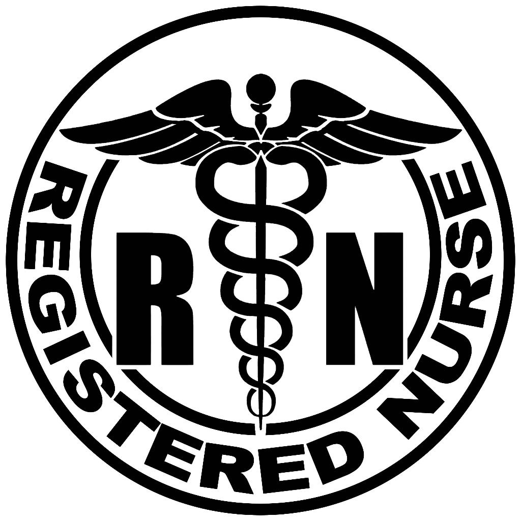 REGISTERED NURSE RN CAR PVC DECAL STICKER / DECAL STICKER / DIE CUT ...