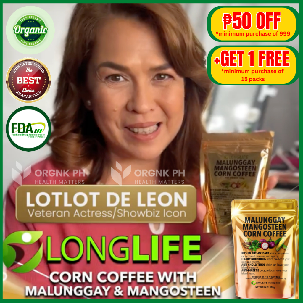 Malunggay Mangosteen Corn Coffee 100g For Better Sleep No Caffeine No