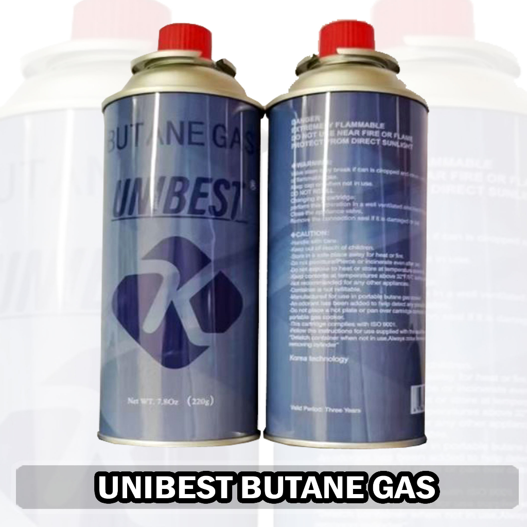 BUTANE UNIBEST SAFE BUTANE GAS | Shopee Philippines