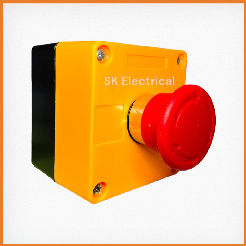 Emergency Push Button Push Lock with PVC Box sk electrical
