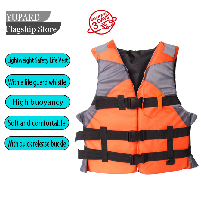 YUPARD Life Vest Jacket Kids Adults Marine Safety For Outdoor