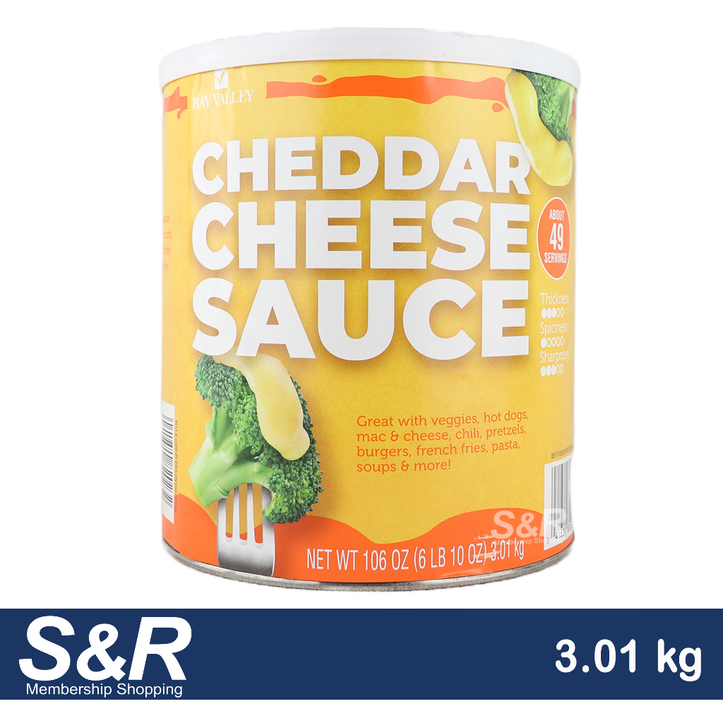 Bay Valley Cheddar Cheese Sauce 3.01kg | Shopee Philippines