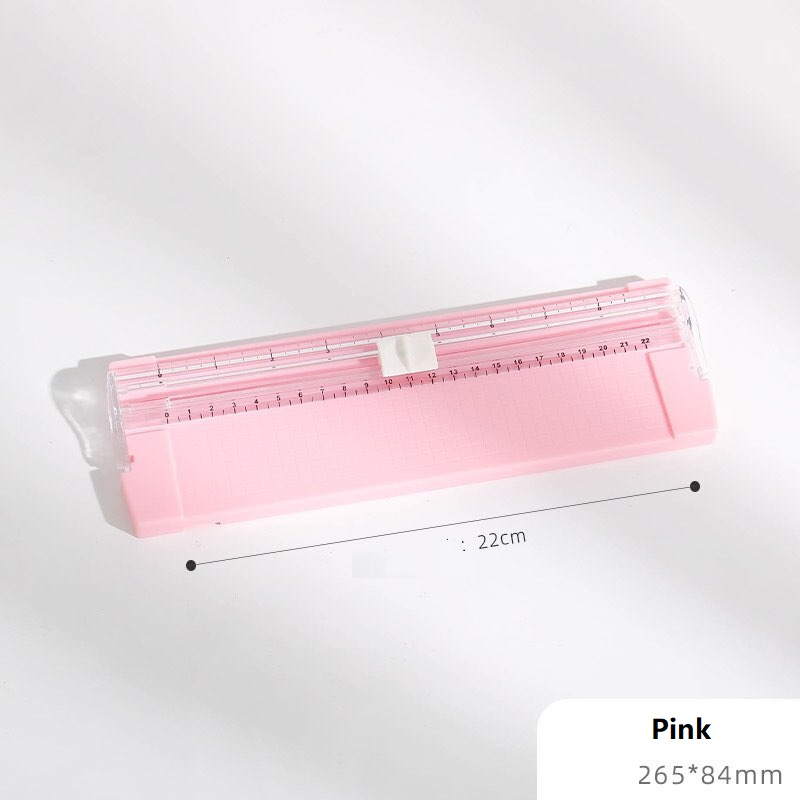 Sliding Mini Portable Paper Cutter with Ruler | Shopee Philippines