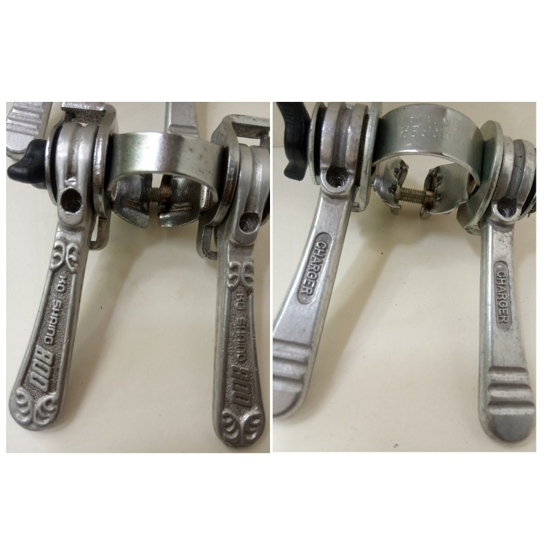 BIKE THUMB SHIFTER VINTAGE ALLOY DOWNTUBE 7 TO 8 SPEED Shimano800 and