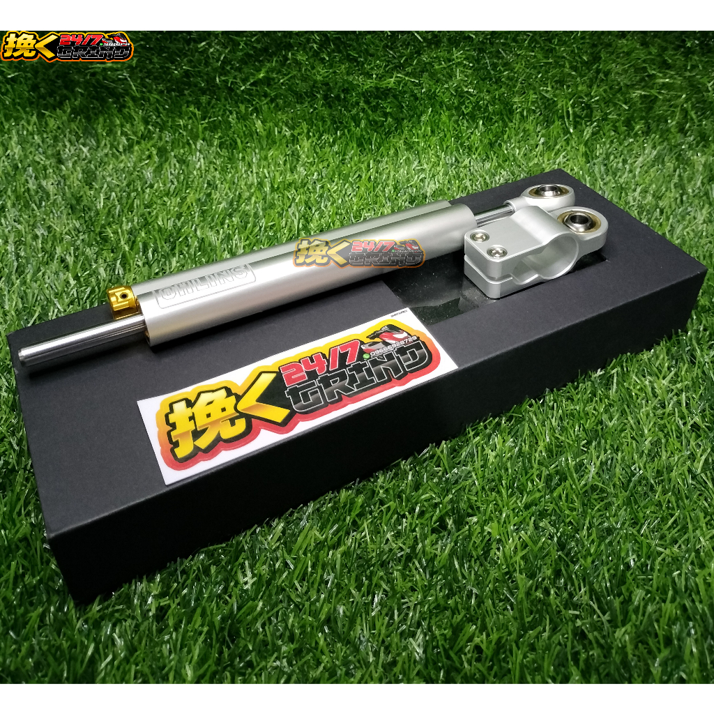 OHLINS STEERING DAMPER STABILIZER WITH BRACKET AND SERIAL PREMIUM