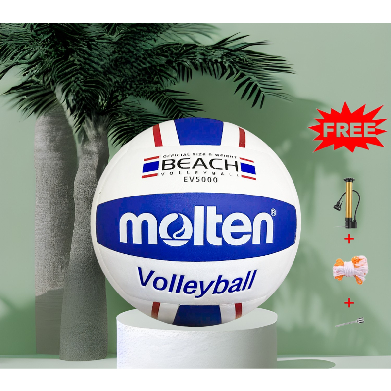 MOLTEN EV5000 Volleyball Ball Size 5 Competition Soft PU leather Beach