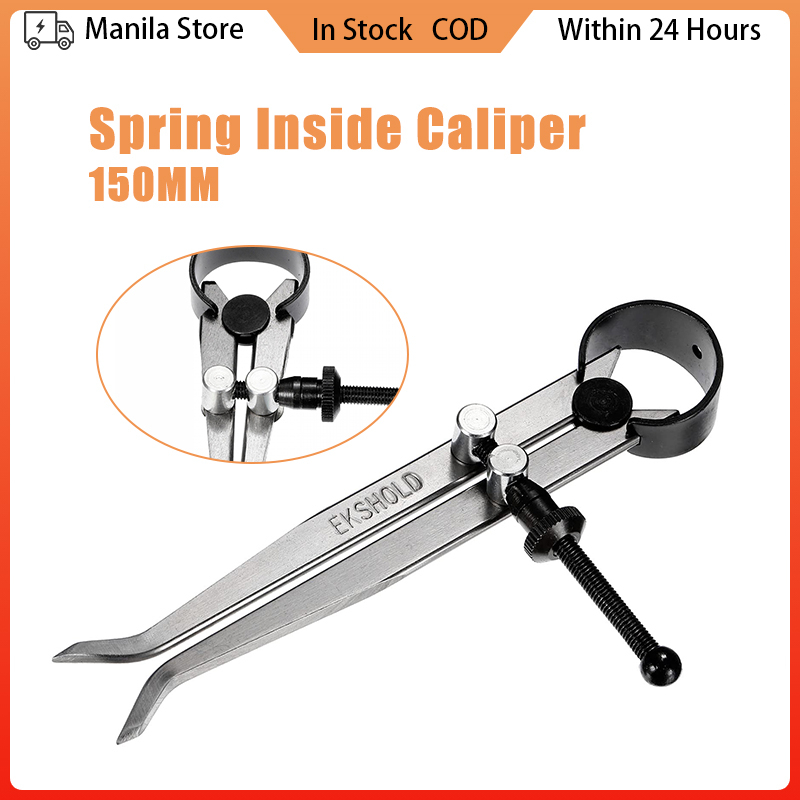 150mm Spring Inside Divider Caliper Internal Caliper Metric Machinist