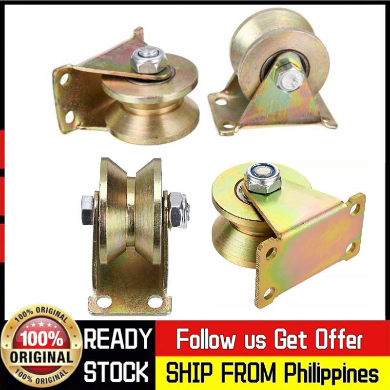 Yoqu Sliding Door Roller V Groove Gate Roller U Track Wheel Pulley