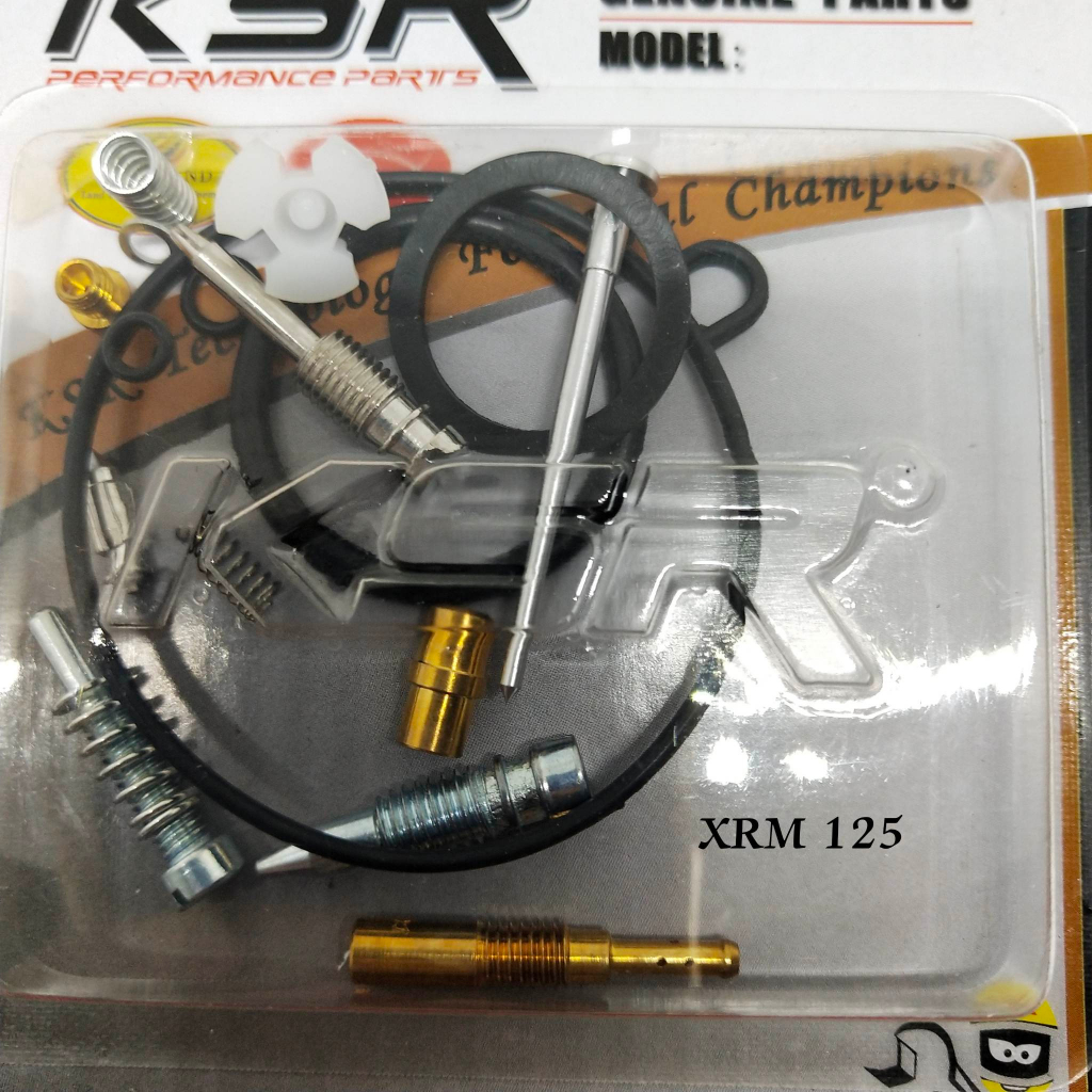 HONDA XRM 125 CARBURATOR REPAIR KIT KSR THAILAND BRAND | Shopee Philippines