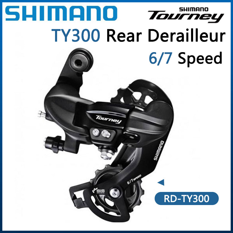 6/7 Speed Rear Derailleur With Mounting Bracket Pata De Cambio Shimano