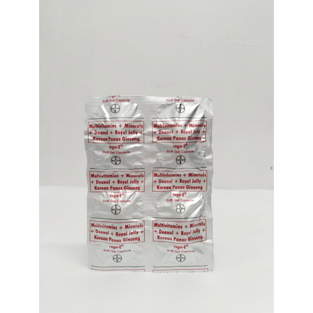 RoginE Multivitamins Soft Gel (4pcs Softgel Capsule) Shopee Philippines