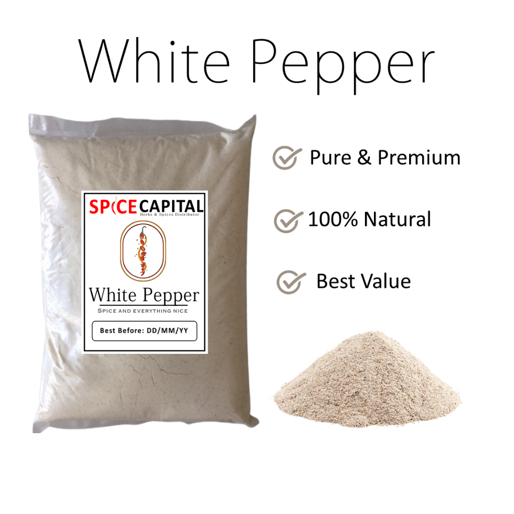 White Pepper Powder in 250g, 500g & 1kg | Shopee Philippines