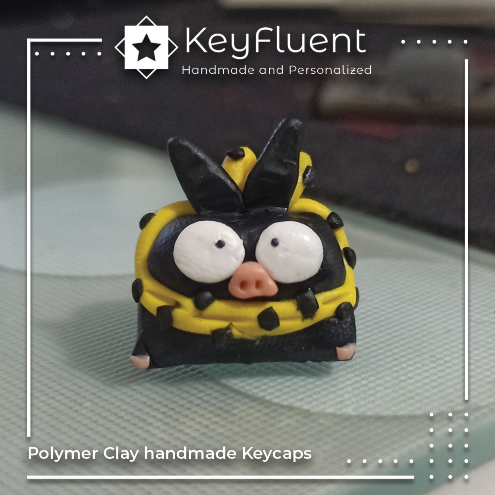 Ranma 1/2 inspired Polymer Clay Keycaps for Mechanical Keyboard ...