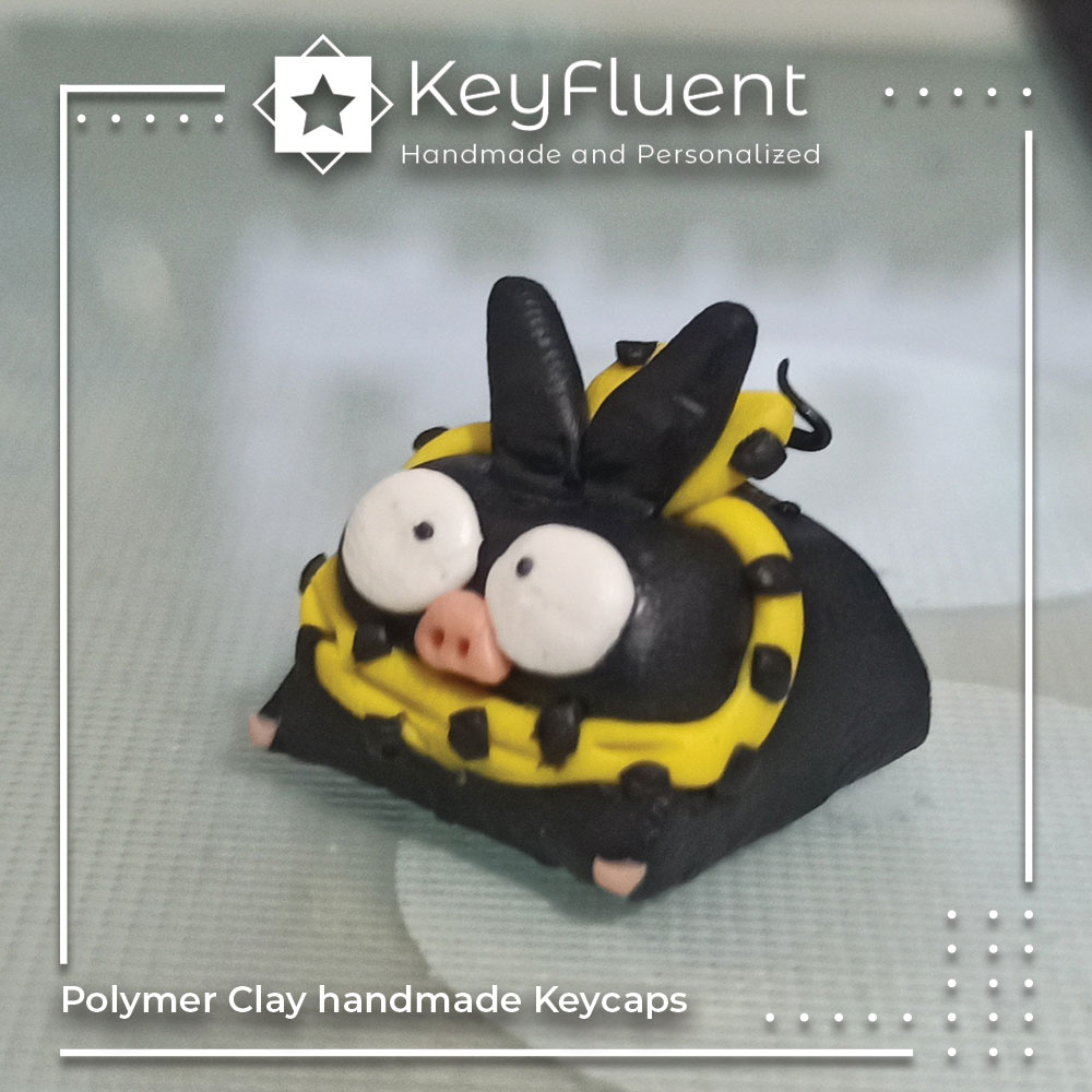 Ranma 1/2 inspired Polymer Clay Keycaps for Mechanical Keyboard ...