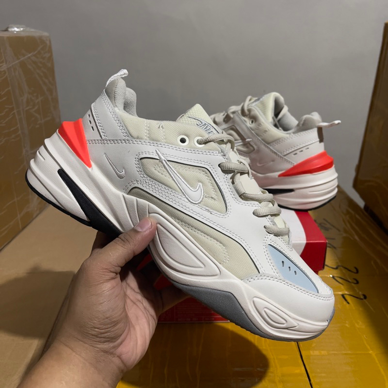 Nike M2K Tekno `Cream Orange’ (men and women) | Shopee Philippines