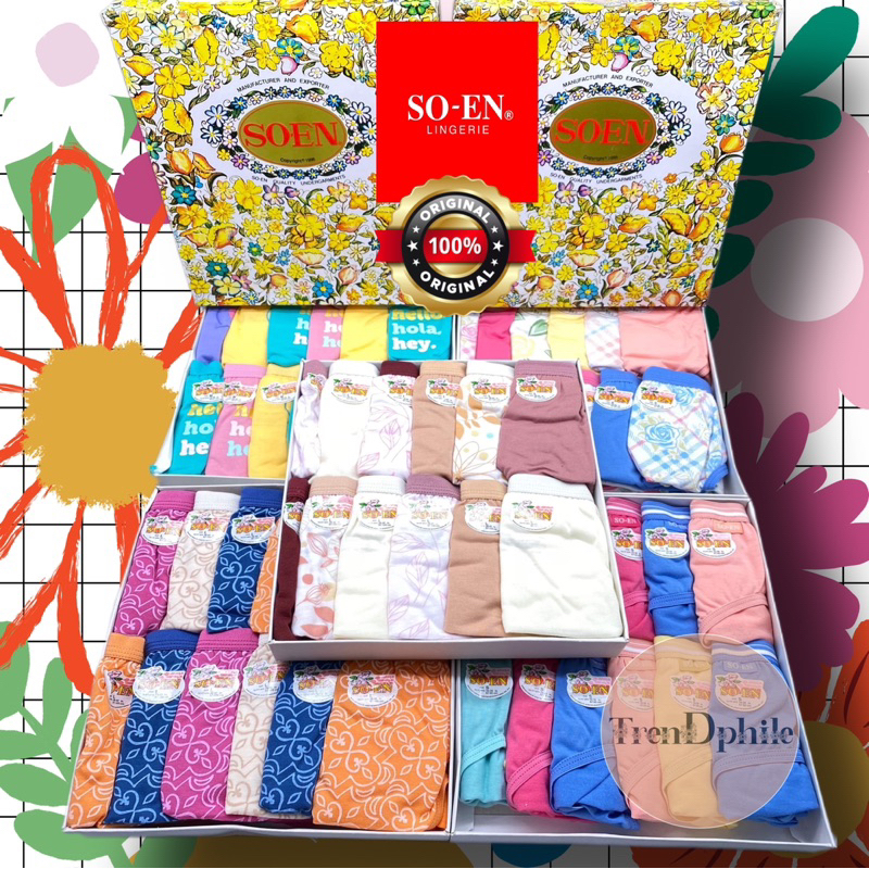 Original SOEN BIKINI PANTY (BBC) OUTSIDE GARTER Shopee Philippines