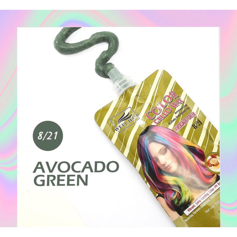 Well Hair Color Cellowax 100ml Vibrant, LongLasting ColorPH Balanced