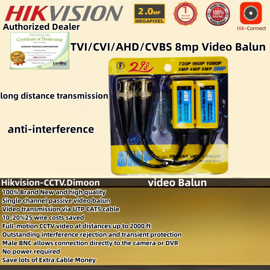 8MP Camera simulation coaxial highdefinition twisted pair transmitter