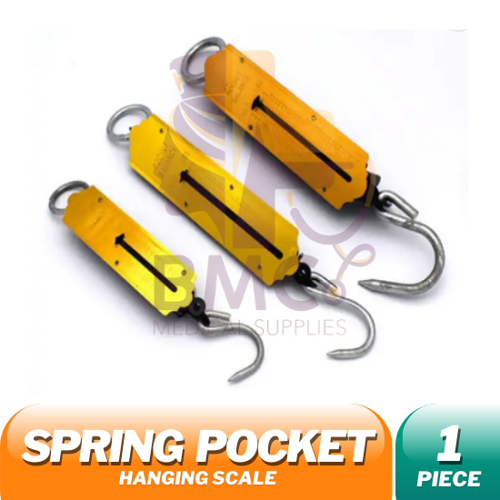 [Metal] Spring Scale Pocket Scale Hanging scales 12kg, 25kg and 50kg