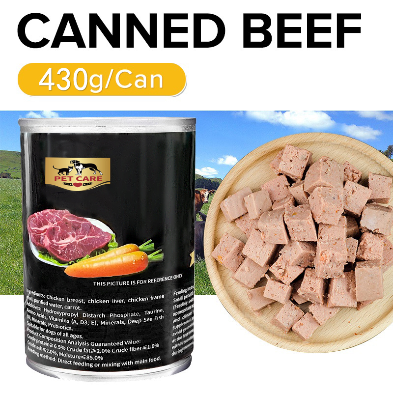 Canned dog food with taurine hotsell