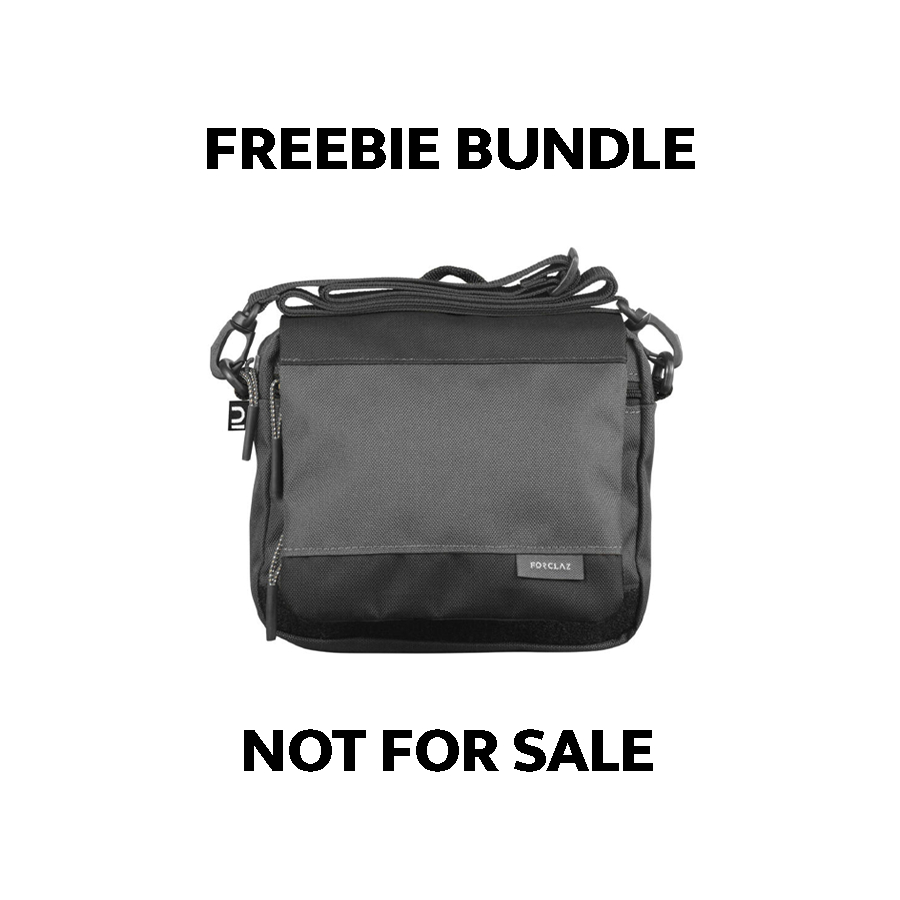 Decathlon Multipocket Bag TRAVEL Black (NOT FOR SALE BUNDLE